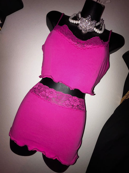 Handmade lace super soft set